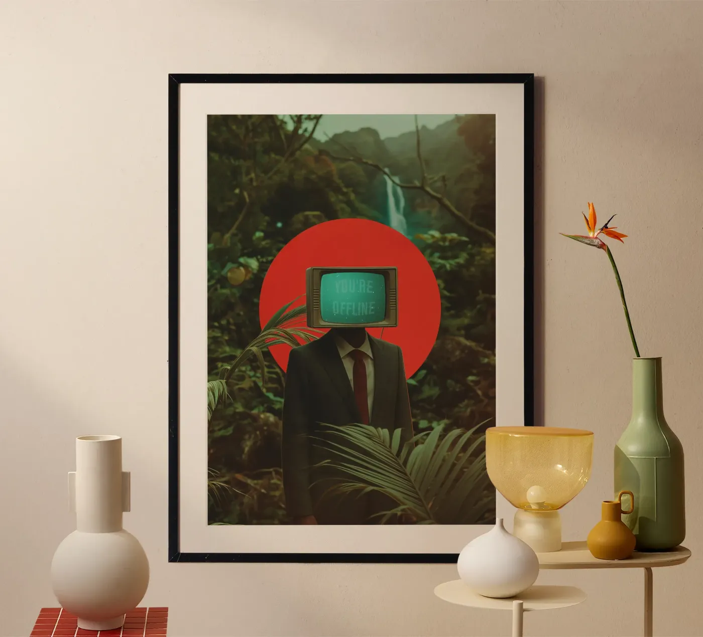 You're Offline poster by Dapidoka