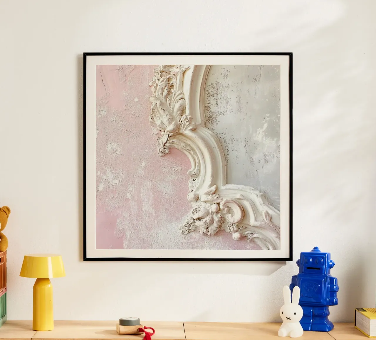 Patina di grazia poster con telaio in alluminio da StillVibe Home