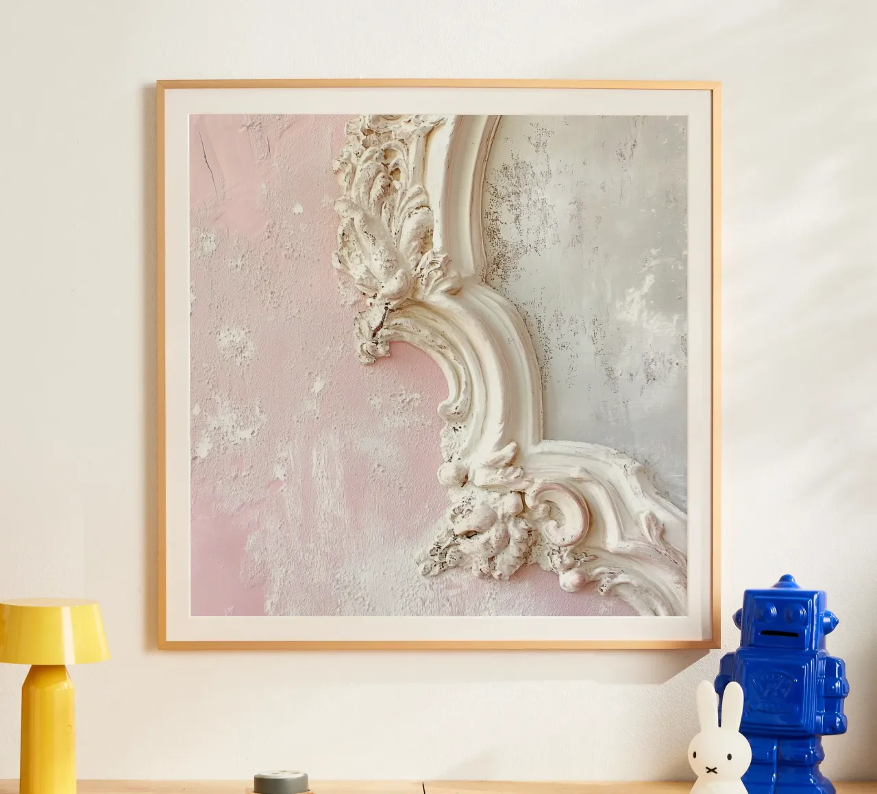Patina di grazia poster con telaio in alluminio da StillVibe Home