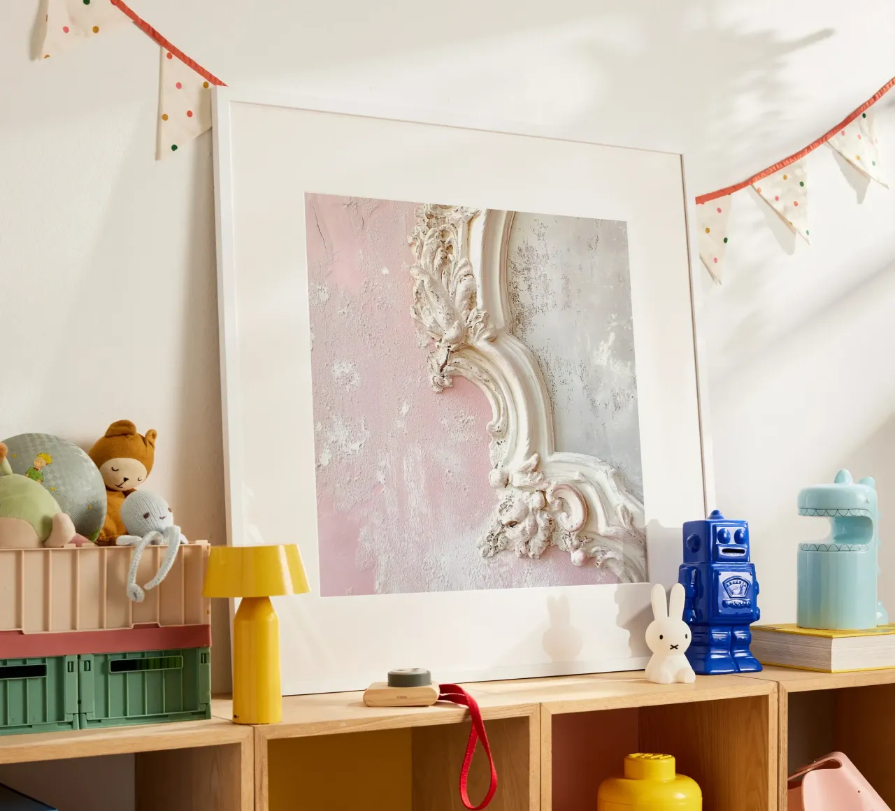 Patina di grazia poster con telaio in alluminio da StillVibe Home