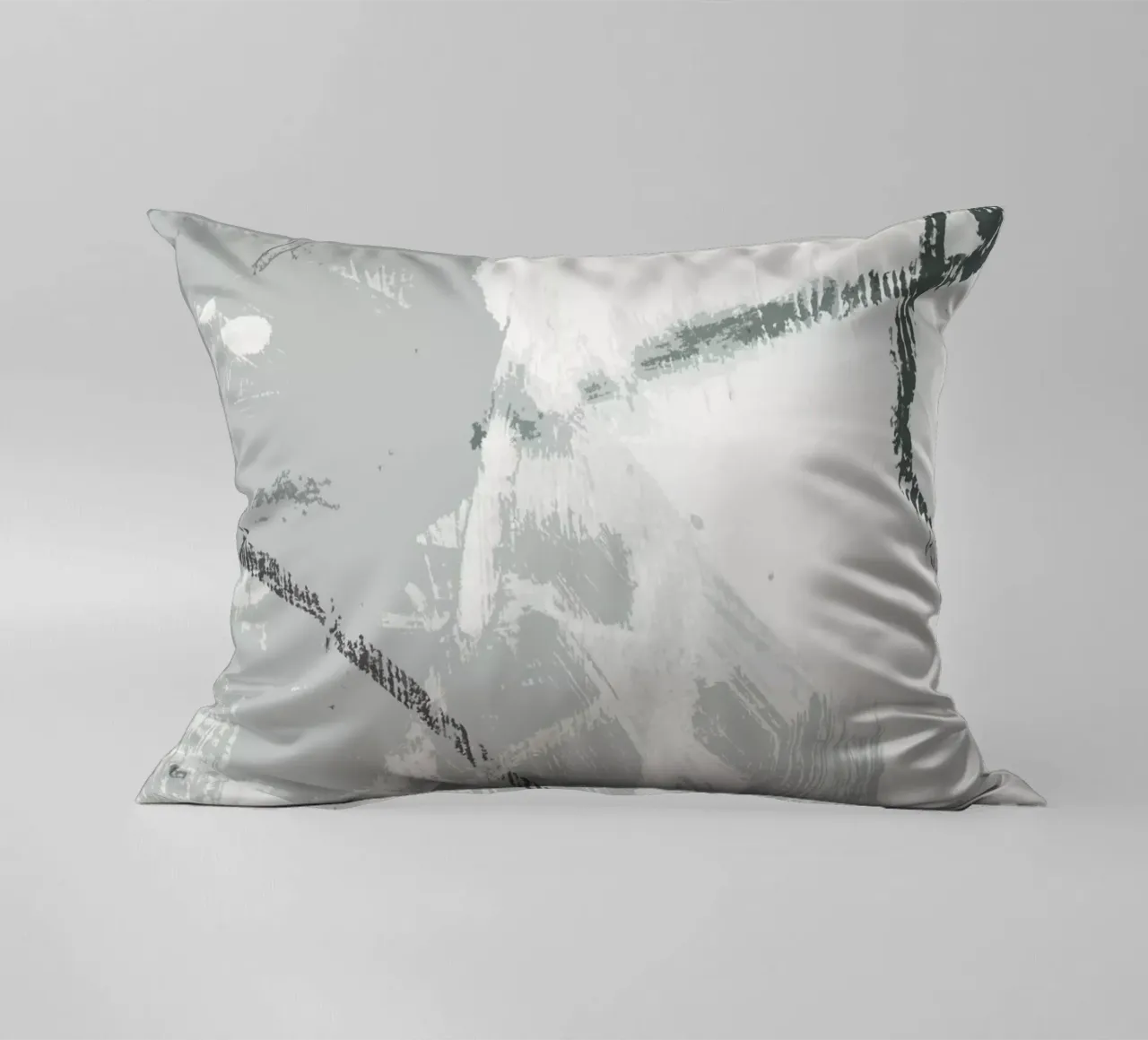 neutral modern texture 1 cuscino da IRIS LEHNHARDT FINE ART