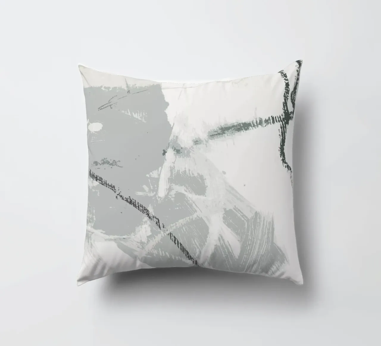 neutral modern texture 1 cuscino da IRIS LEHNHARDT FINE ART