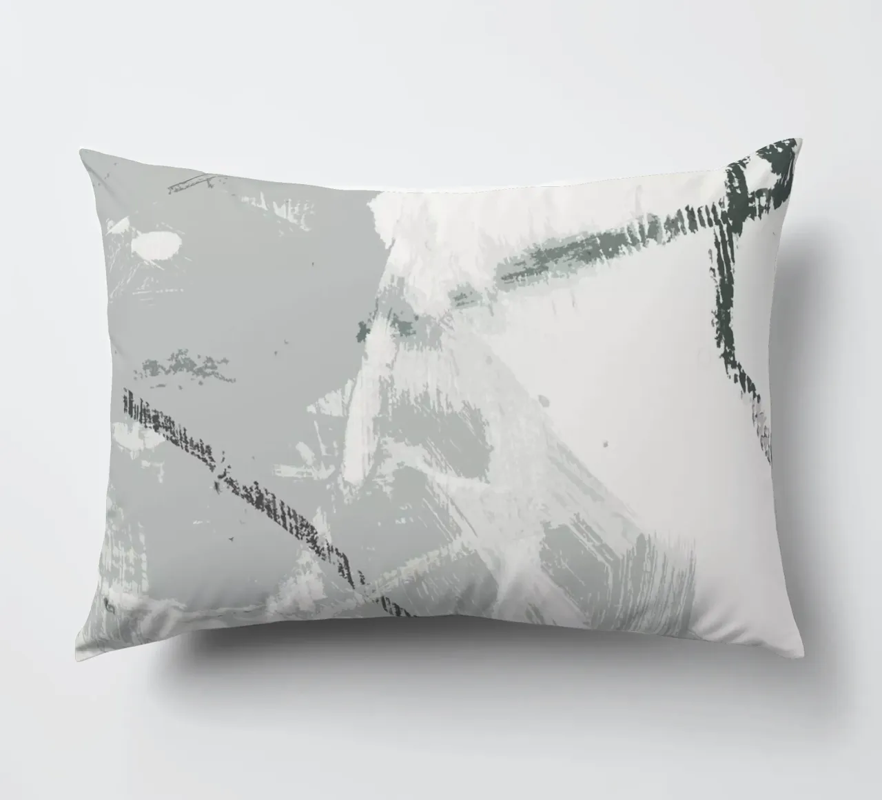neutral modern texture 1 cuscino da IRIS LEHNHARDT FINE ART