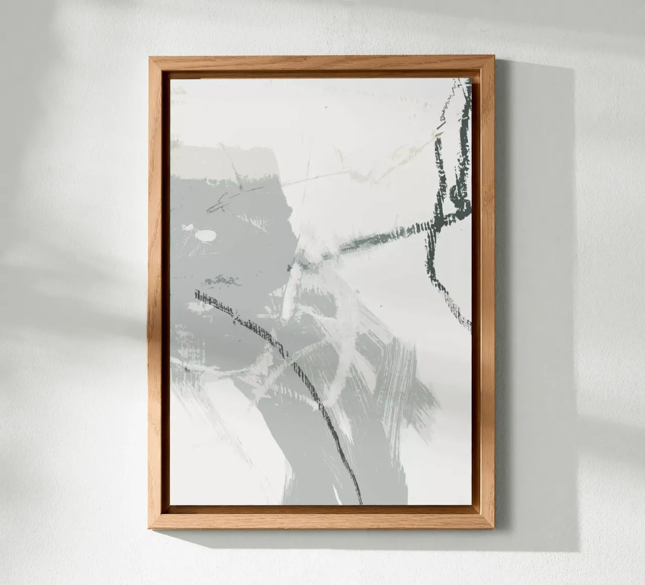 neutral modern texture 1 alluminio dibond da IRIS LEHNHARDT FINE ART