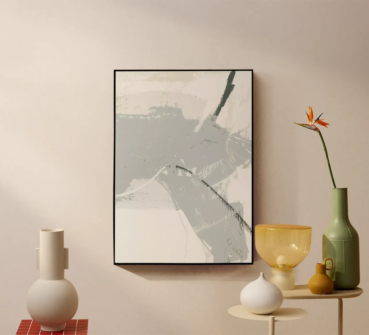 neutral modern texture 2 plexiglass da IRIS LEHNHARDT FINE ART