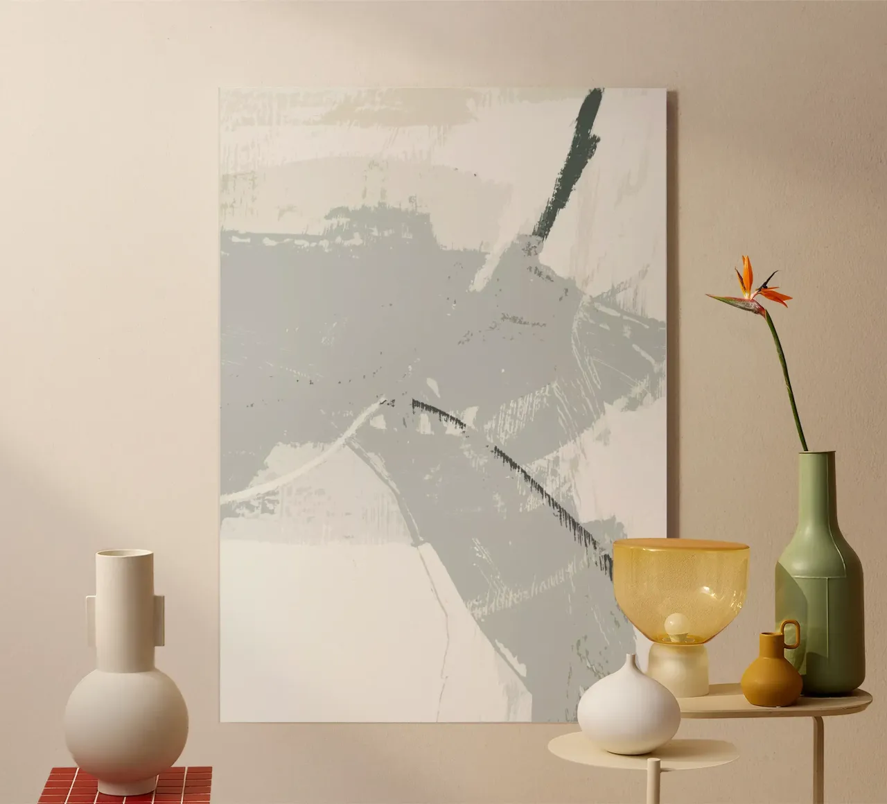 neutral modern texture 2 plexiglass da IRIS LEHNHARDT FINE ART