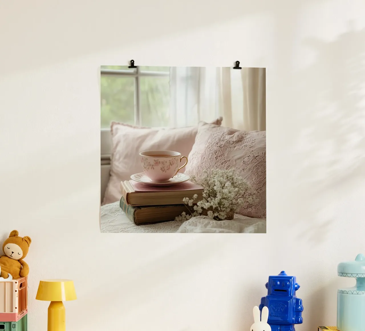 Sussurri in rosa poster da StillVibe Home