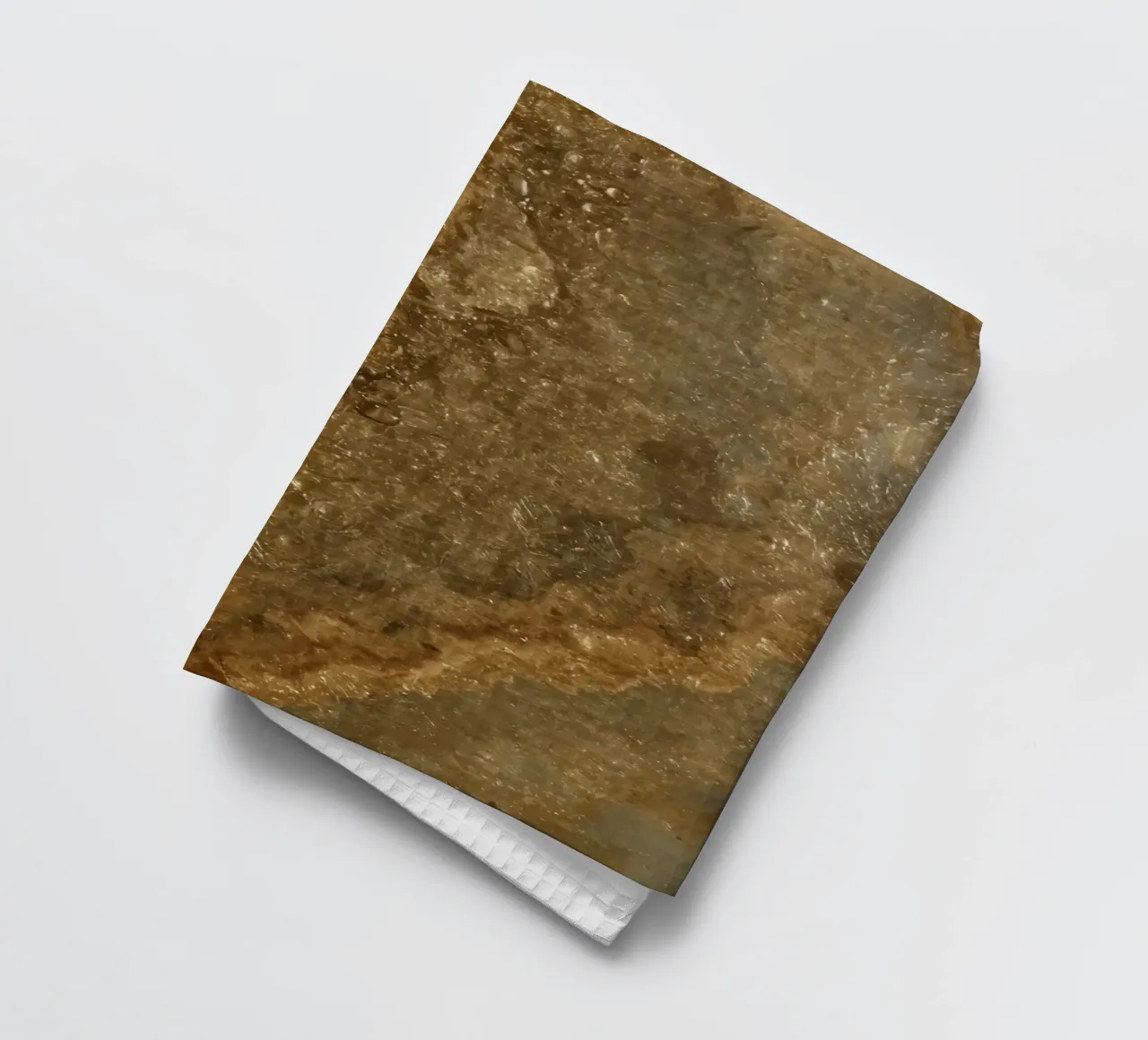 Surface texturée brune et beige avec des bulles torchon de DesignDoodle
