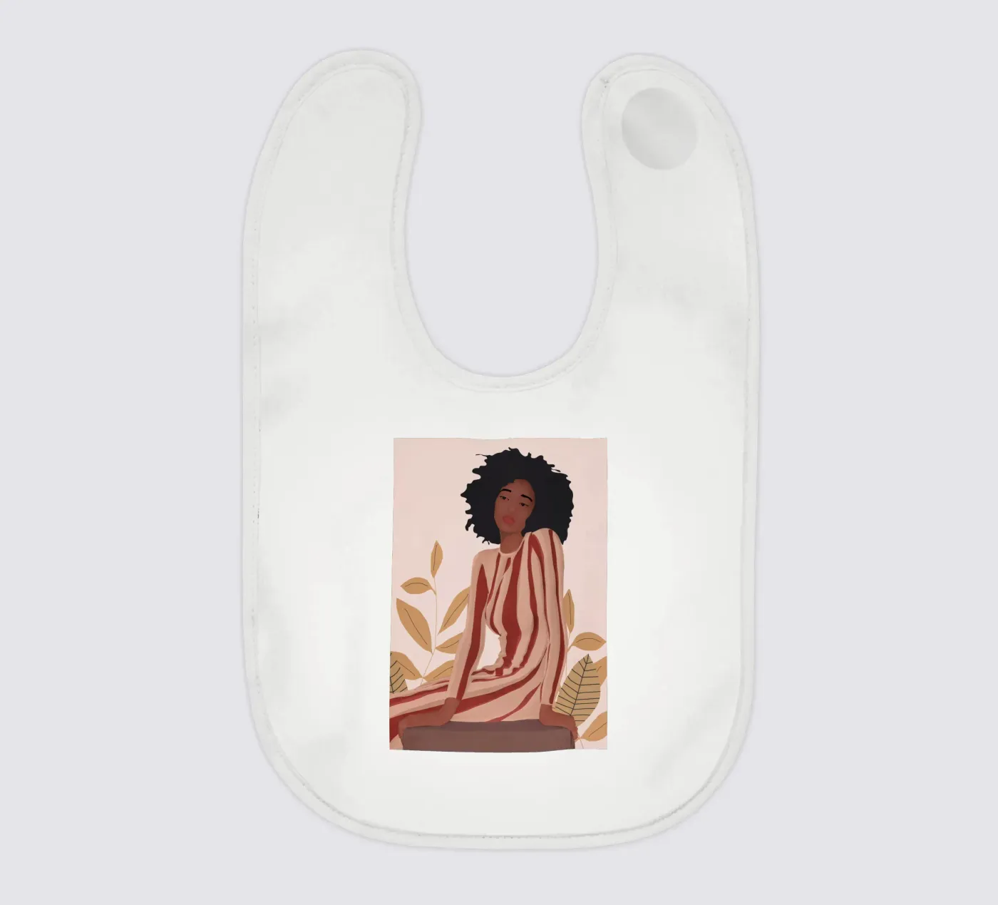 Ragazza 5 bavaglino da ThingDesign