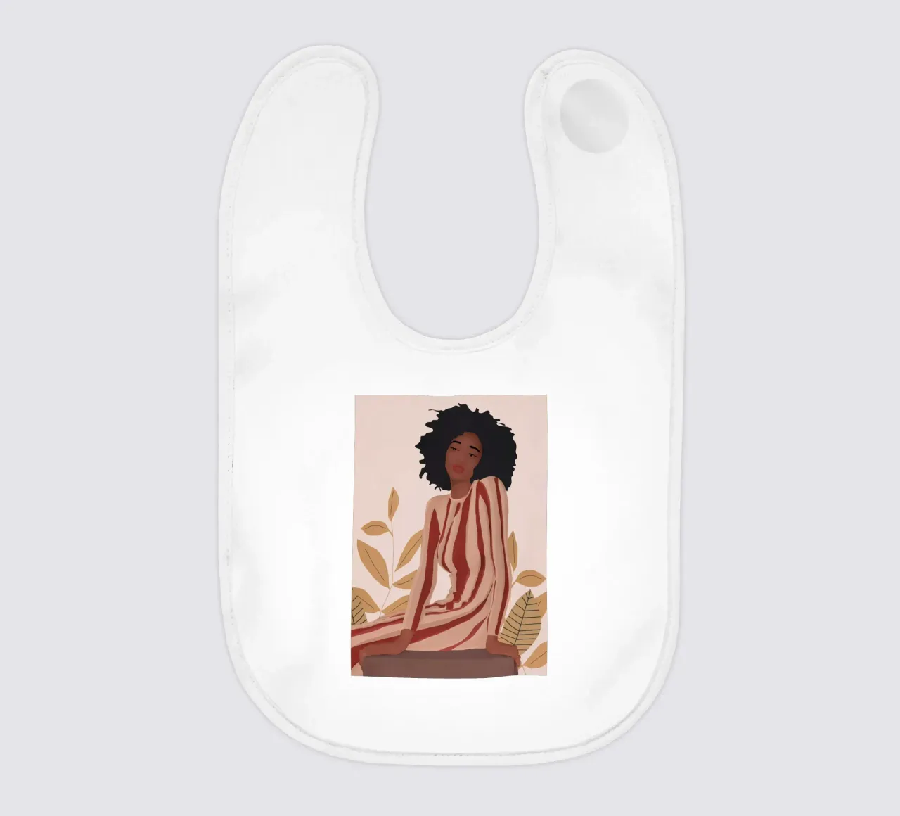 Ragazza 5 bavaglino da ThingDesign