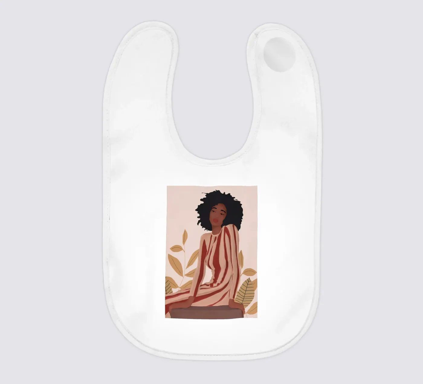 Ragazza 5 bavaglino da ThingDesign