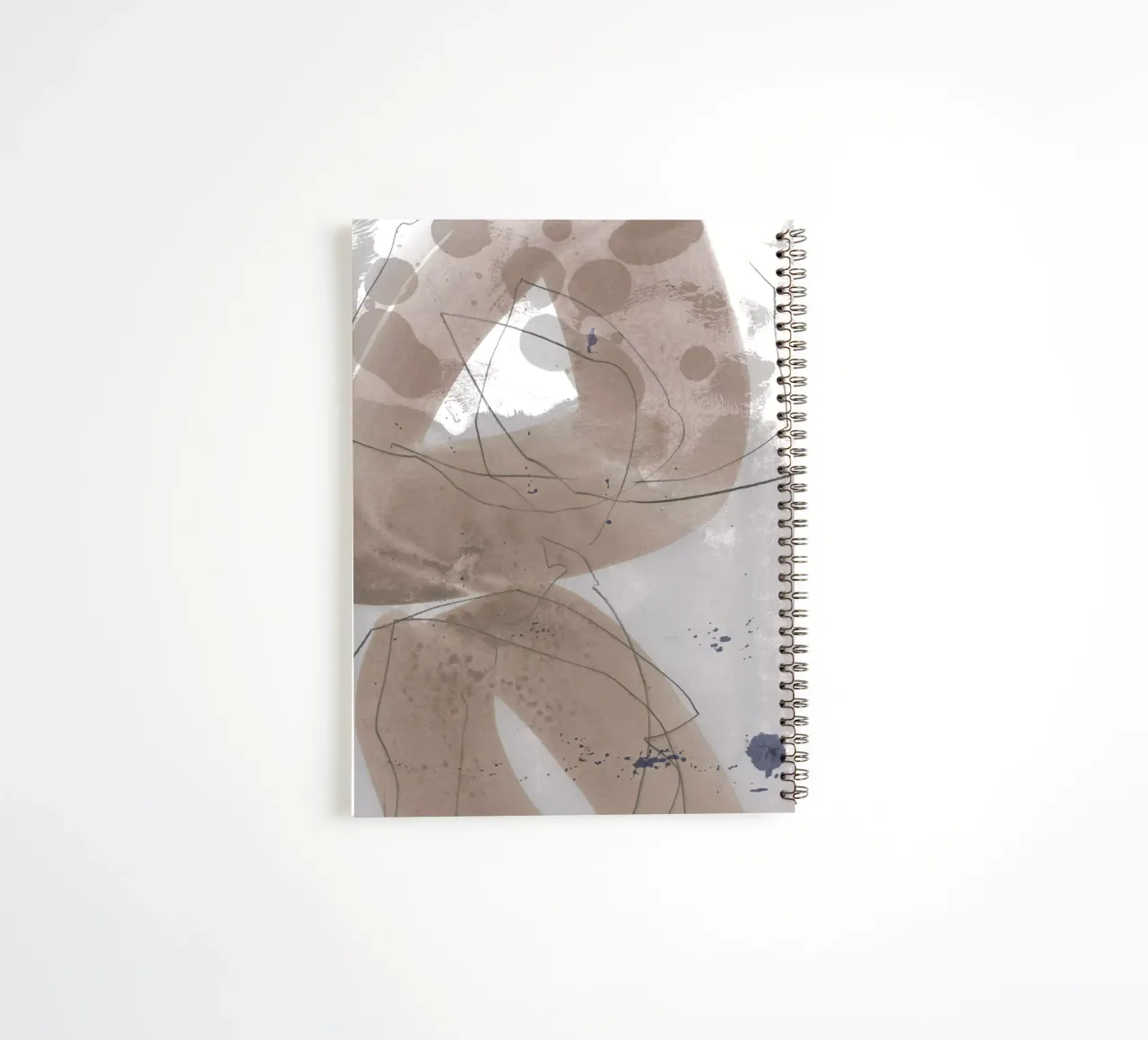 gestural loops diario ad anelli da IRIS LEHNHARDT FINE ART