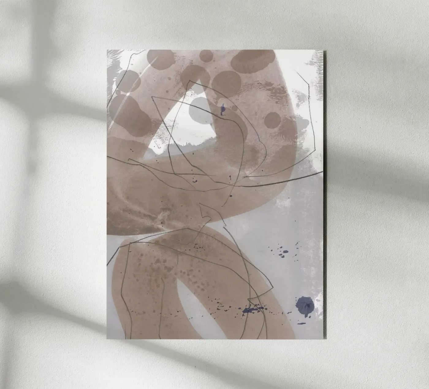 gestural loops pannello forex da IRIS LEHNHARDT FINE ART