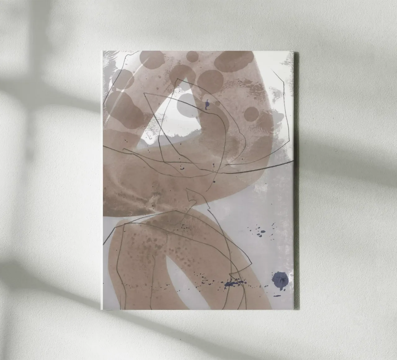 gestural loops Leinwand von IRIS LEHNHARDT FINE ART
