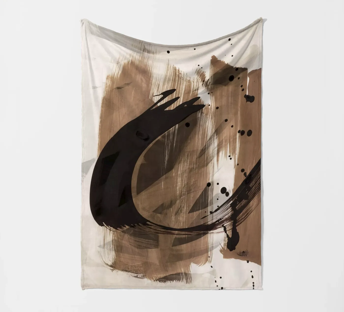 dynamic fleecedeken van IRIS LEHNHARDT FINE ART