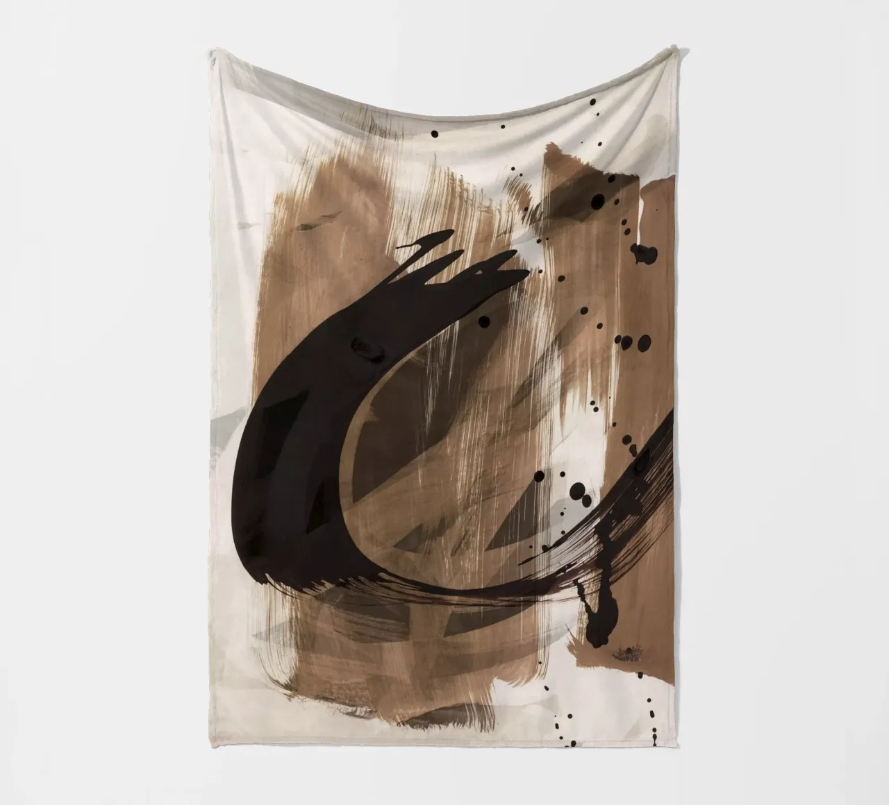 dynamic fleecedeken van IRIS LEHNHARDT FINE ART