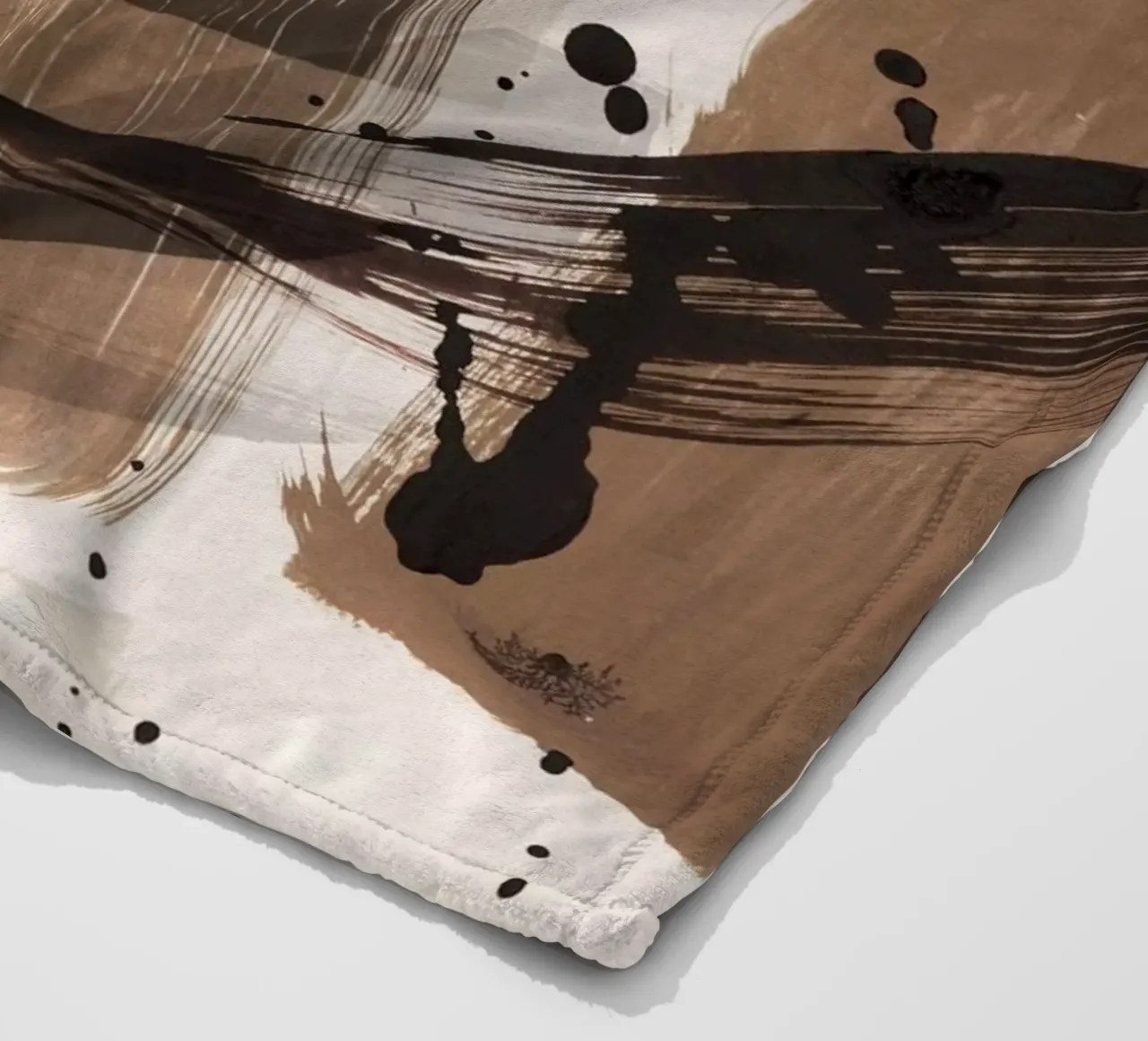 dynamic fleecedeken van IRIS LEHNHARDT FINE ART