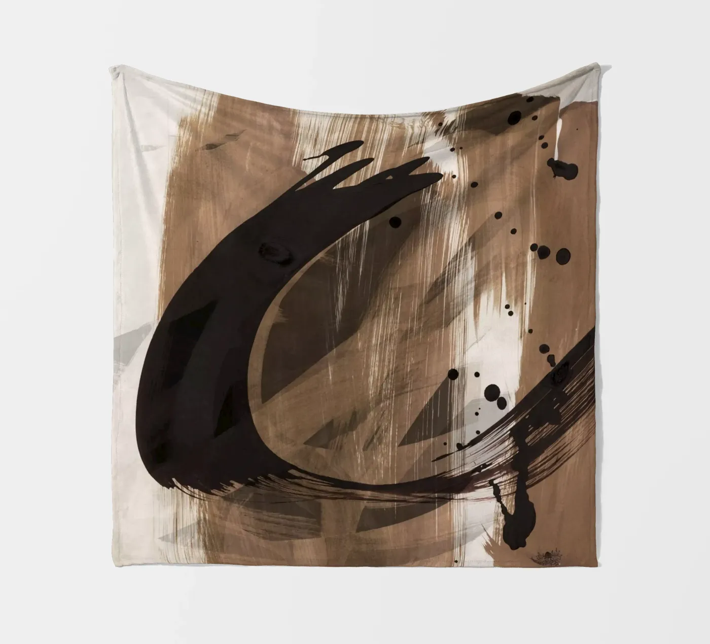 dynamic fleecedeken van IRIS LEHNHARDT FINE ART