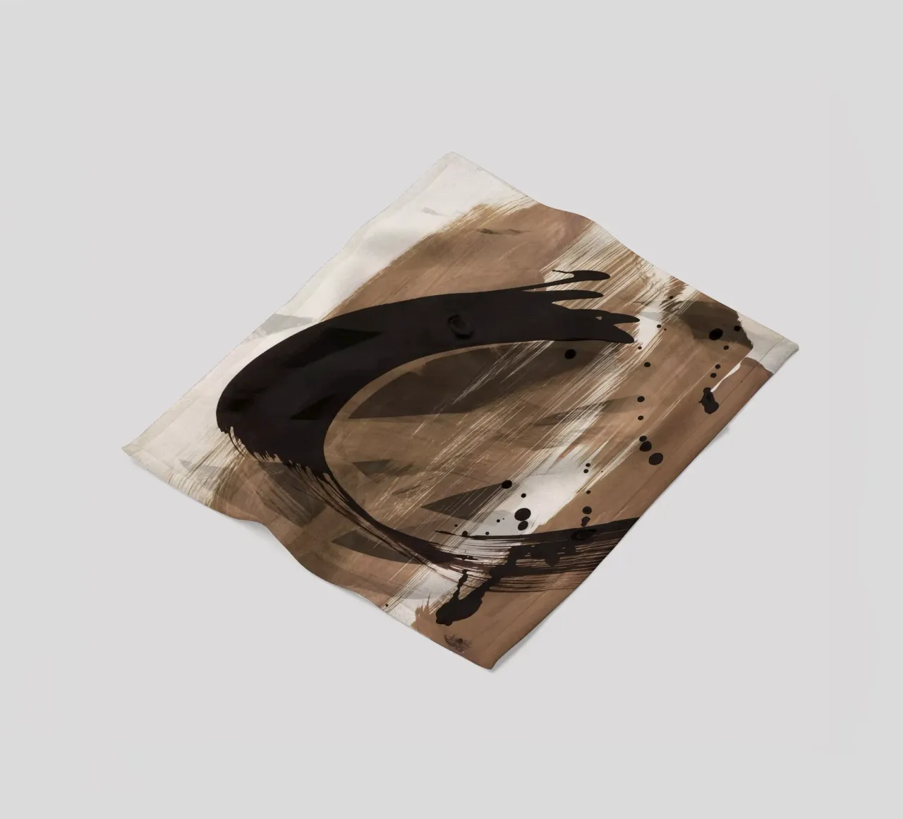 dynamic fleecedeken van IRIS LEHNHARDT FINE ART