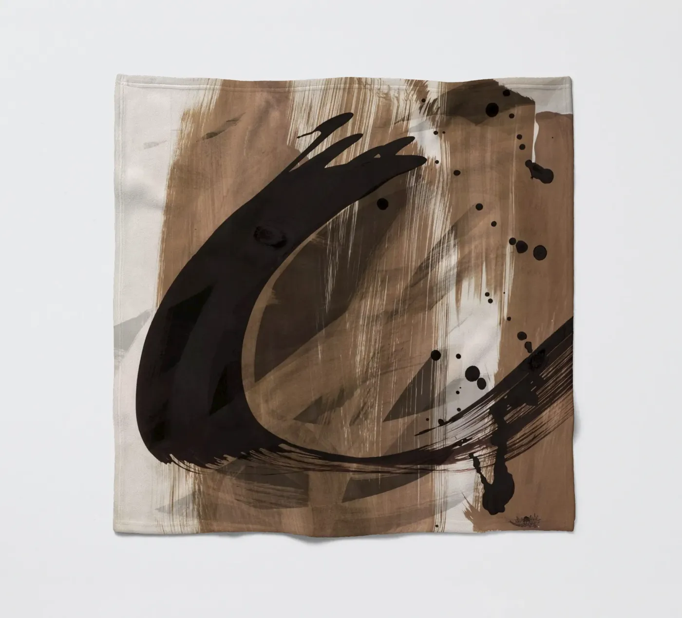 dynamic fleecedeken van IRIS LEHNHARDT FINE ART