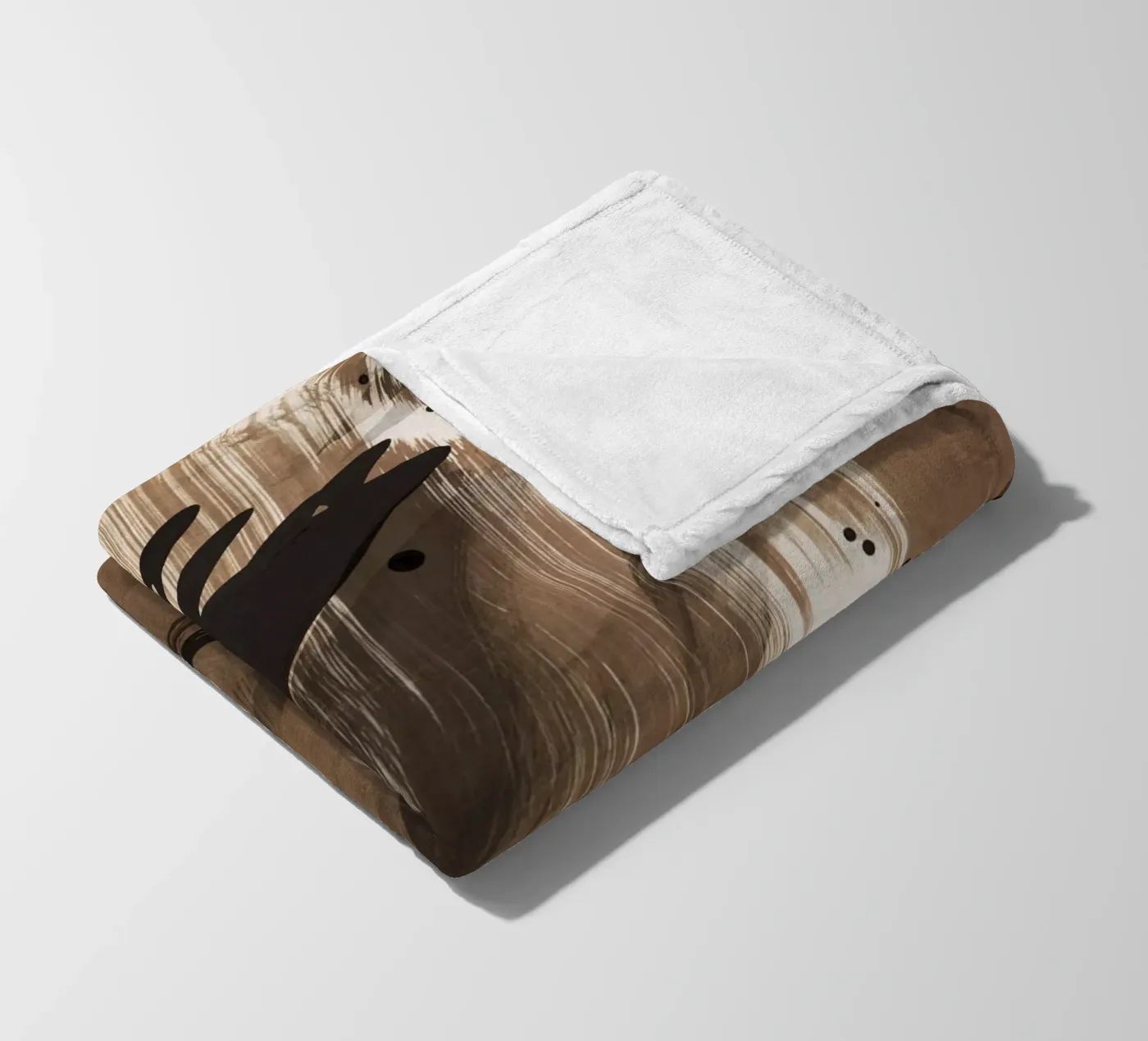 dynamic fleecedeken van IRIS LEHNHARDT FINE ART