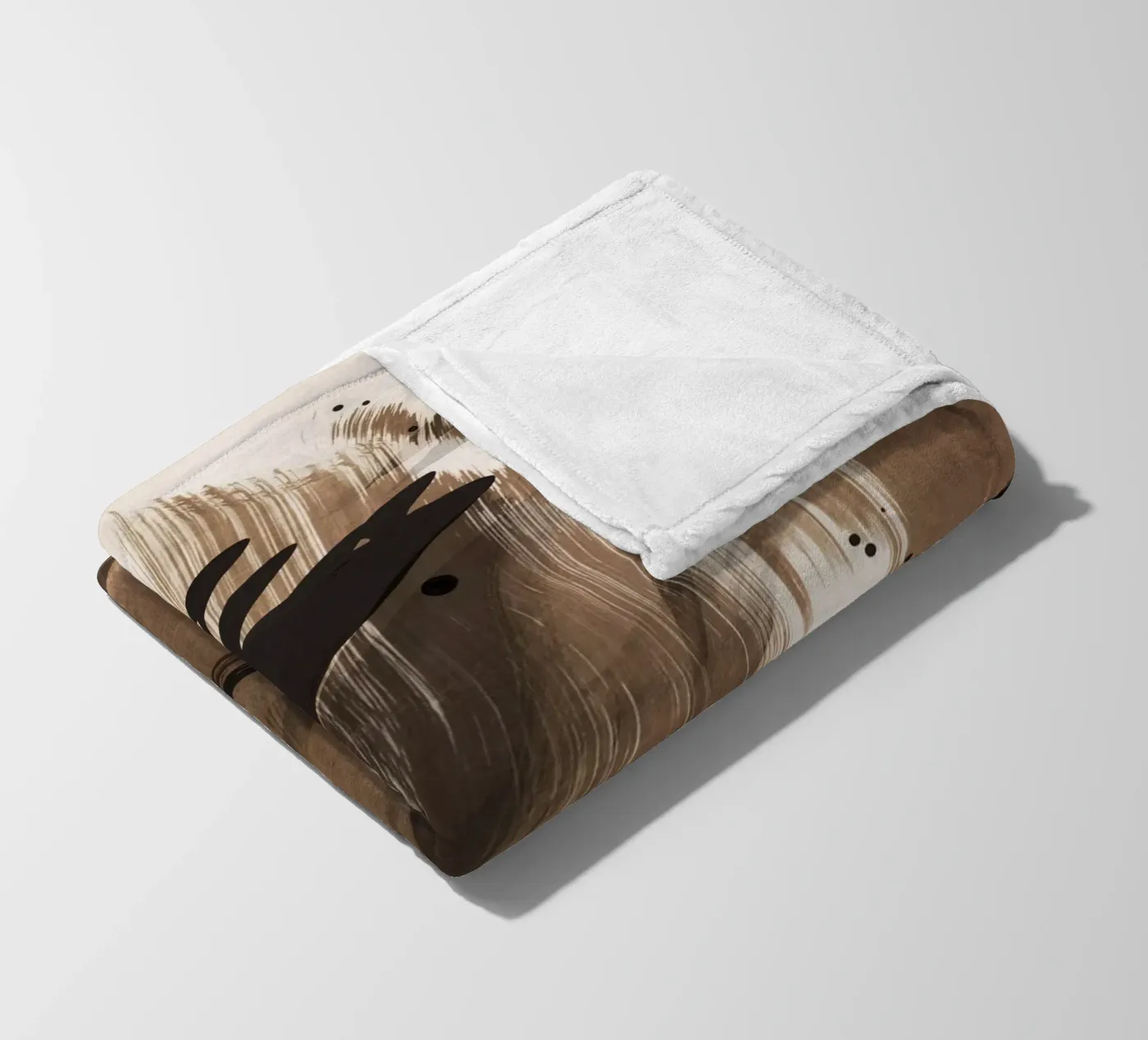 dynamic fleecedeken van IRIS LEHNHARDT FINE ART