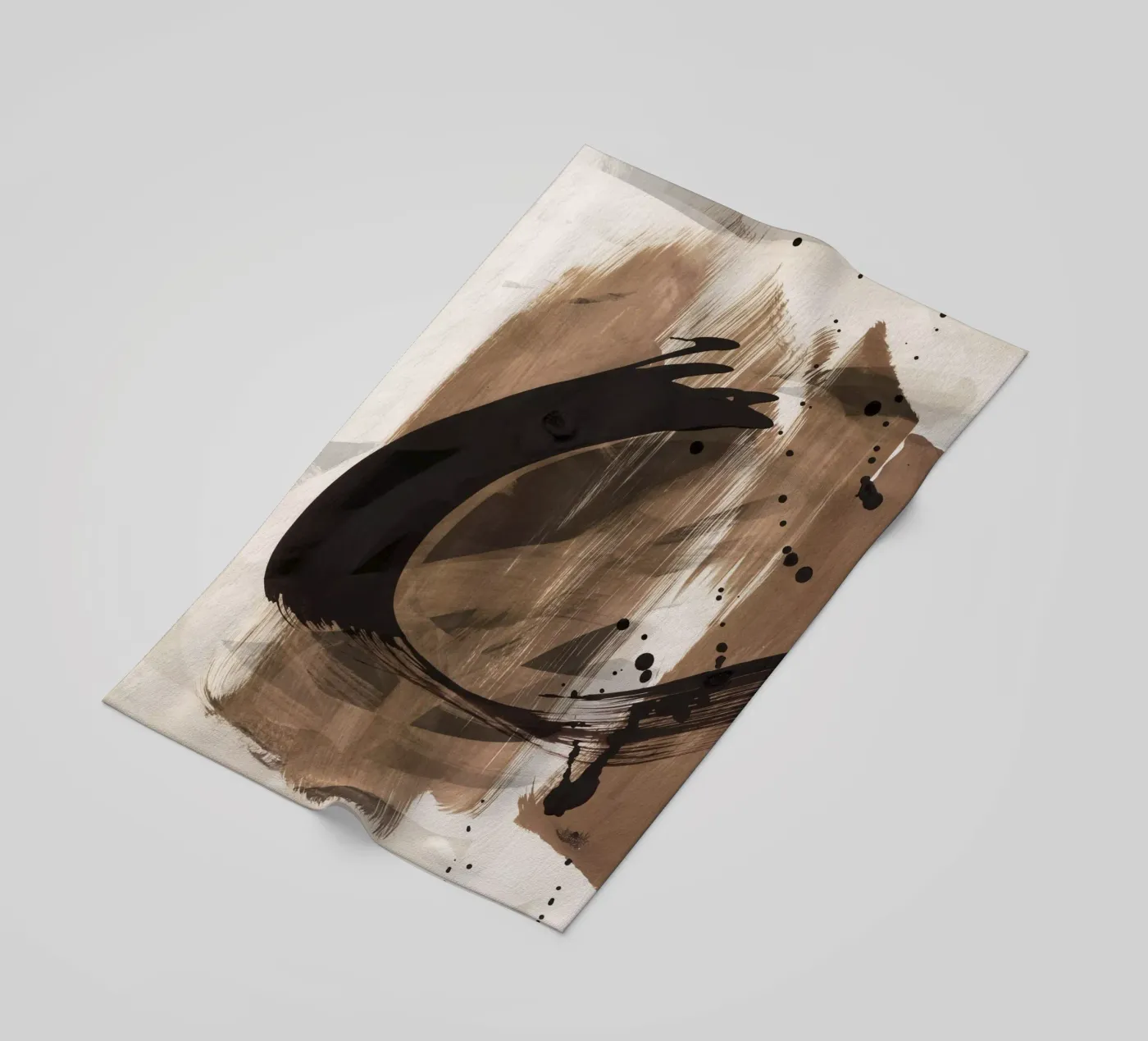 dynamic Strandtuch von IRIS LEHNHARDT FINE ART