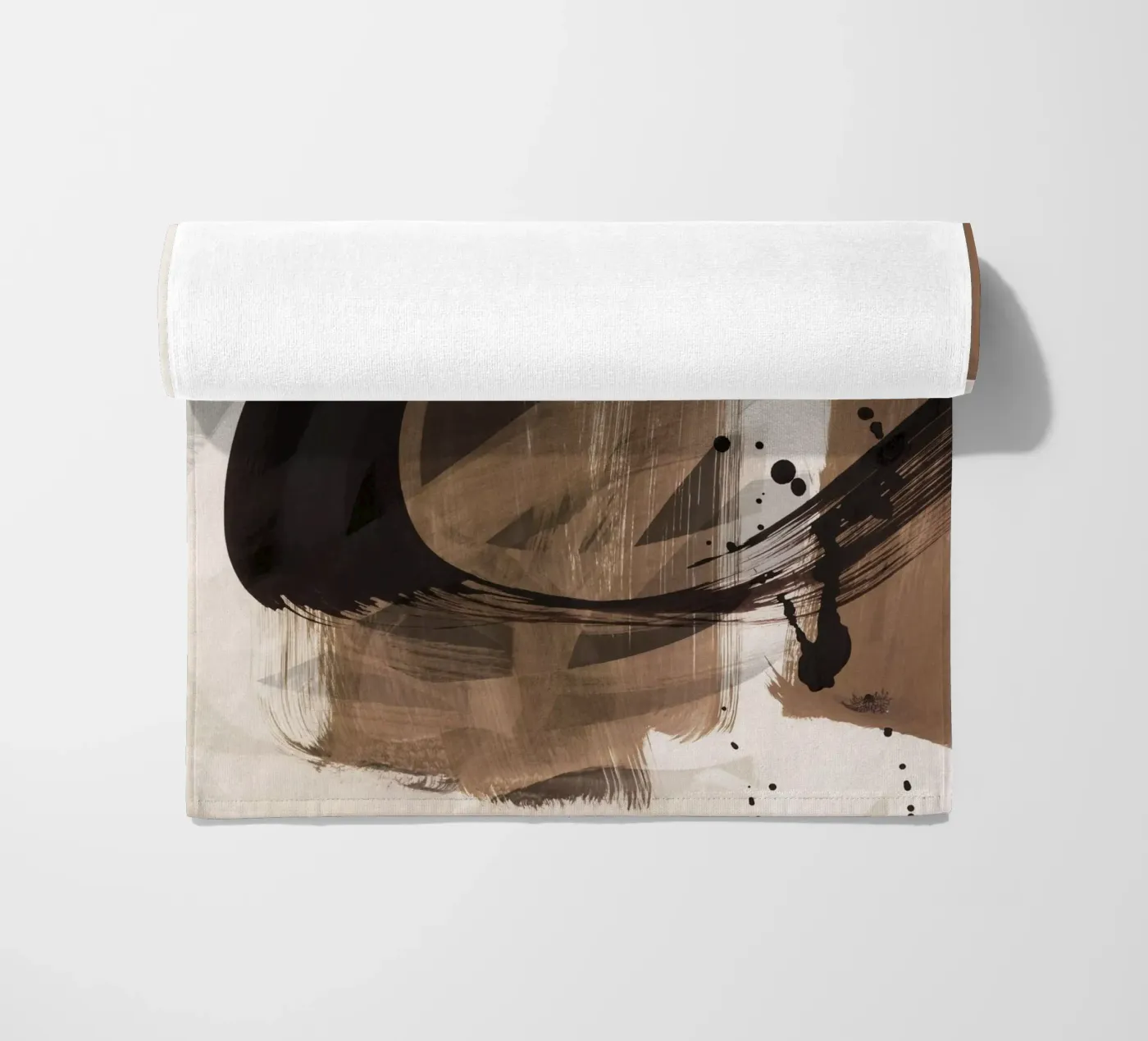 dynamic Strandtuch von IRIS LEHNHARDT FINE ART