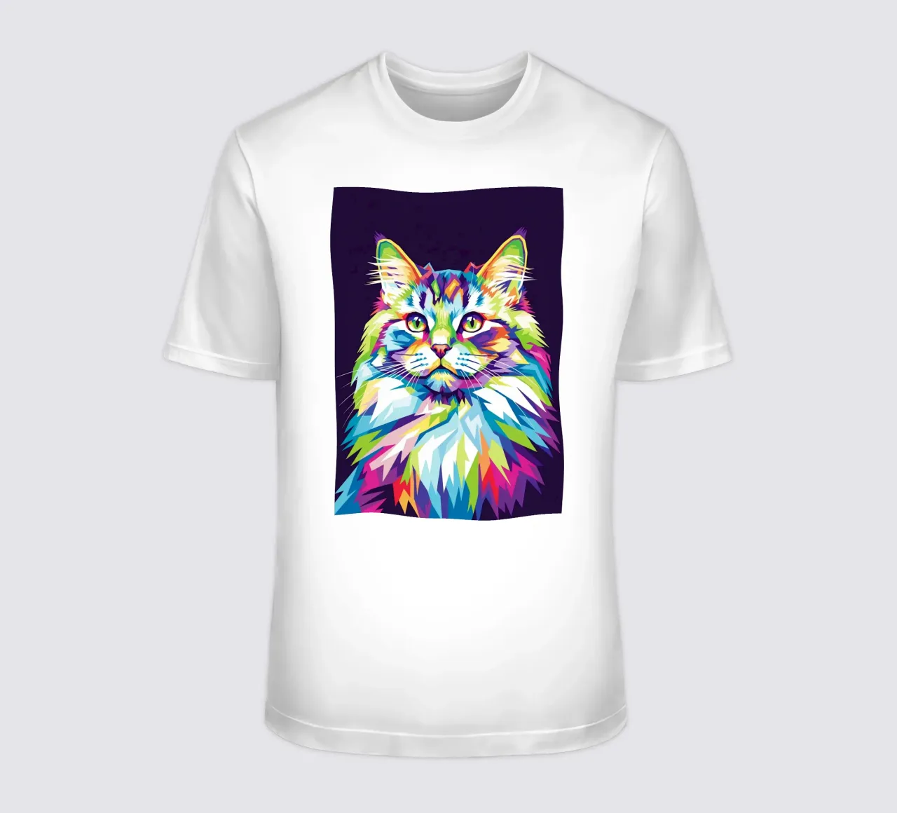 Colorful of Cat (2) t-shirt da Wild Life studio