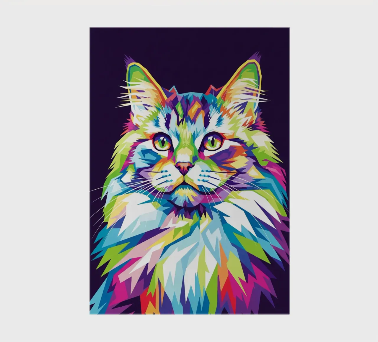 Colorful of Cat (2) notebook by Wild Life studio