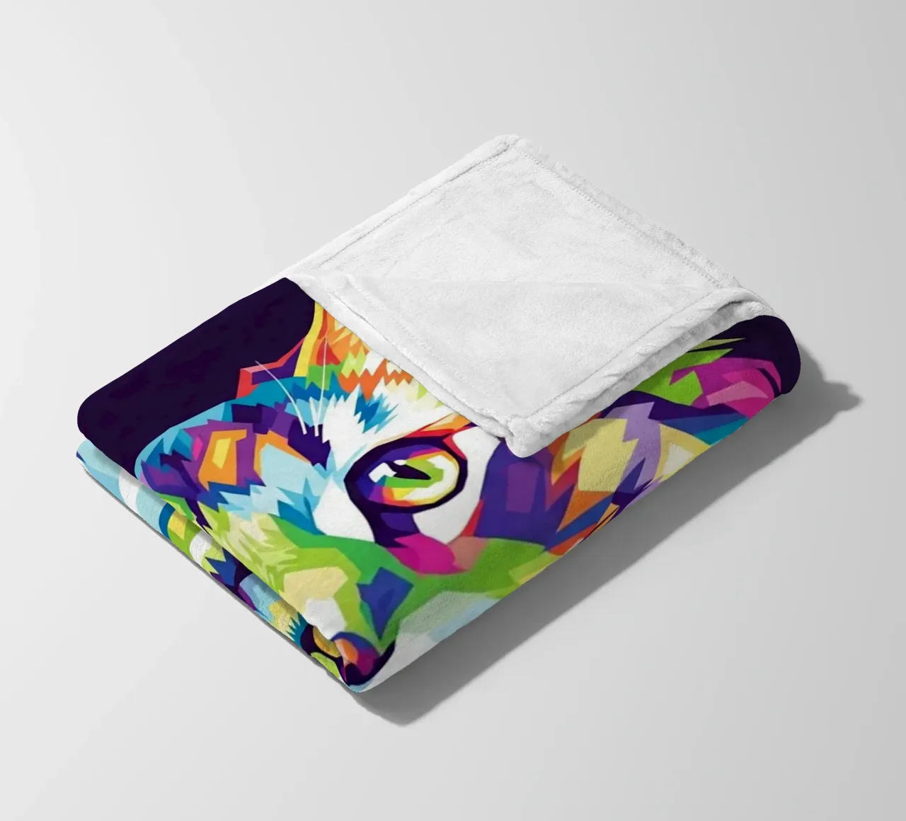 Colorful of Cat (2) coperta in pile da Wild Life studio