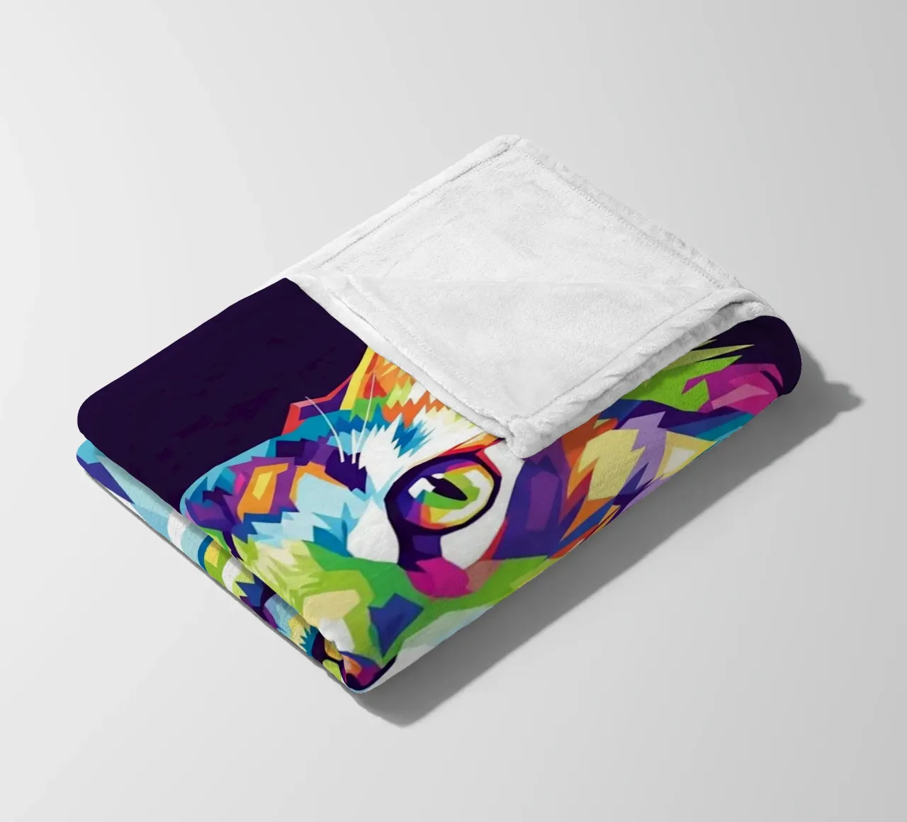 Colorful of Cat (2) coperta in pile da Wild Life studio