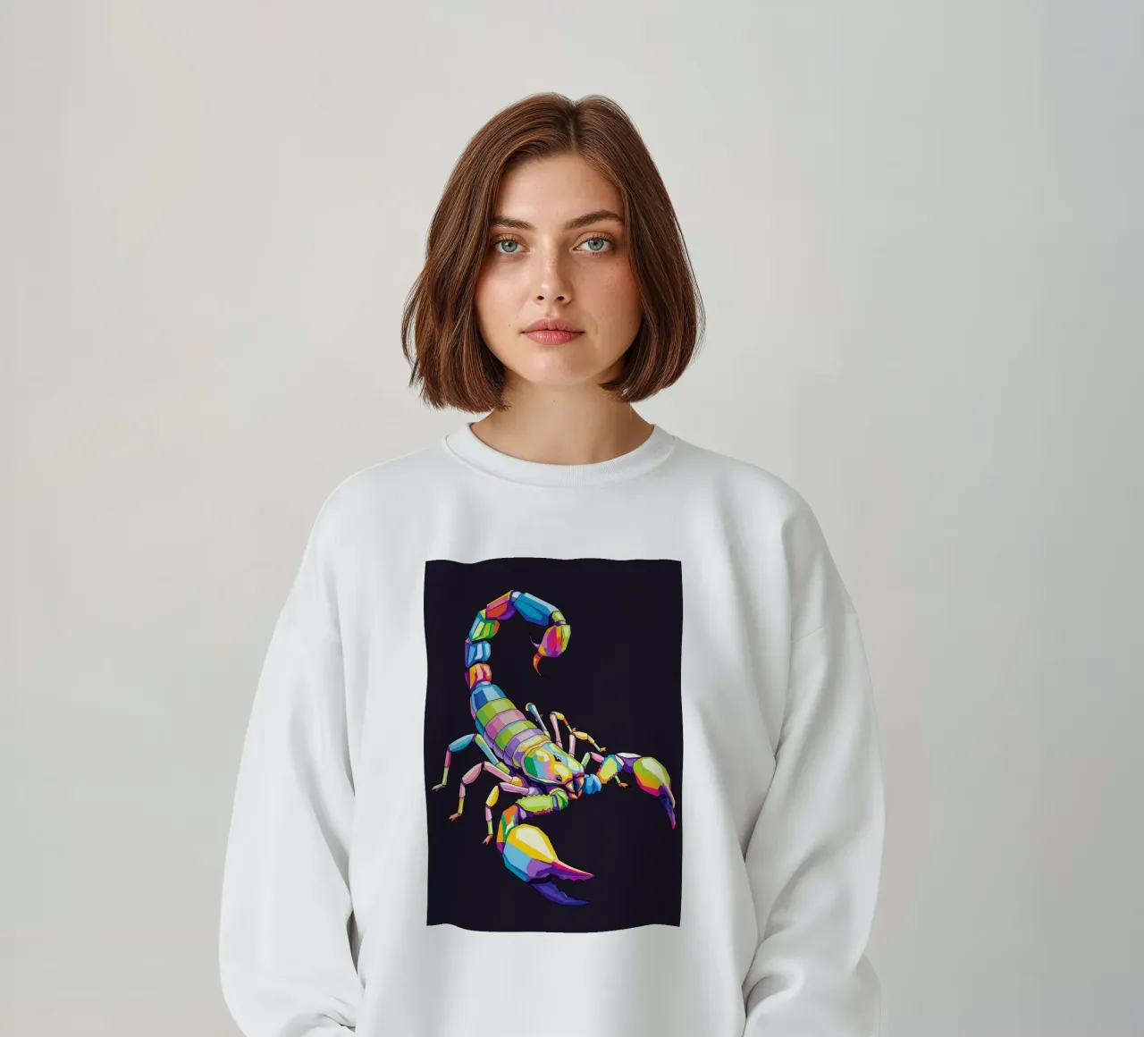 Colorato di scorpione (2) felpa da Wild Life studio