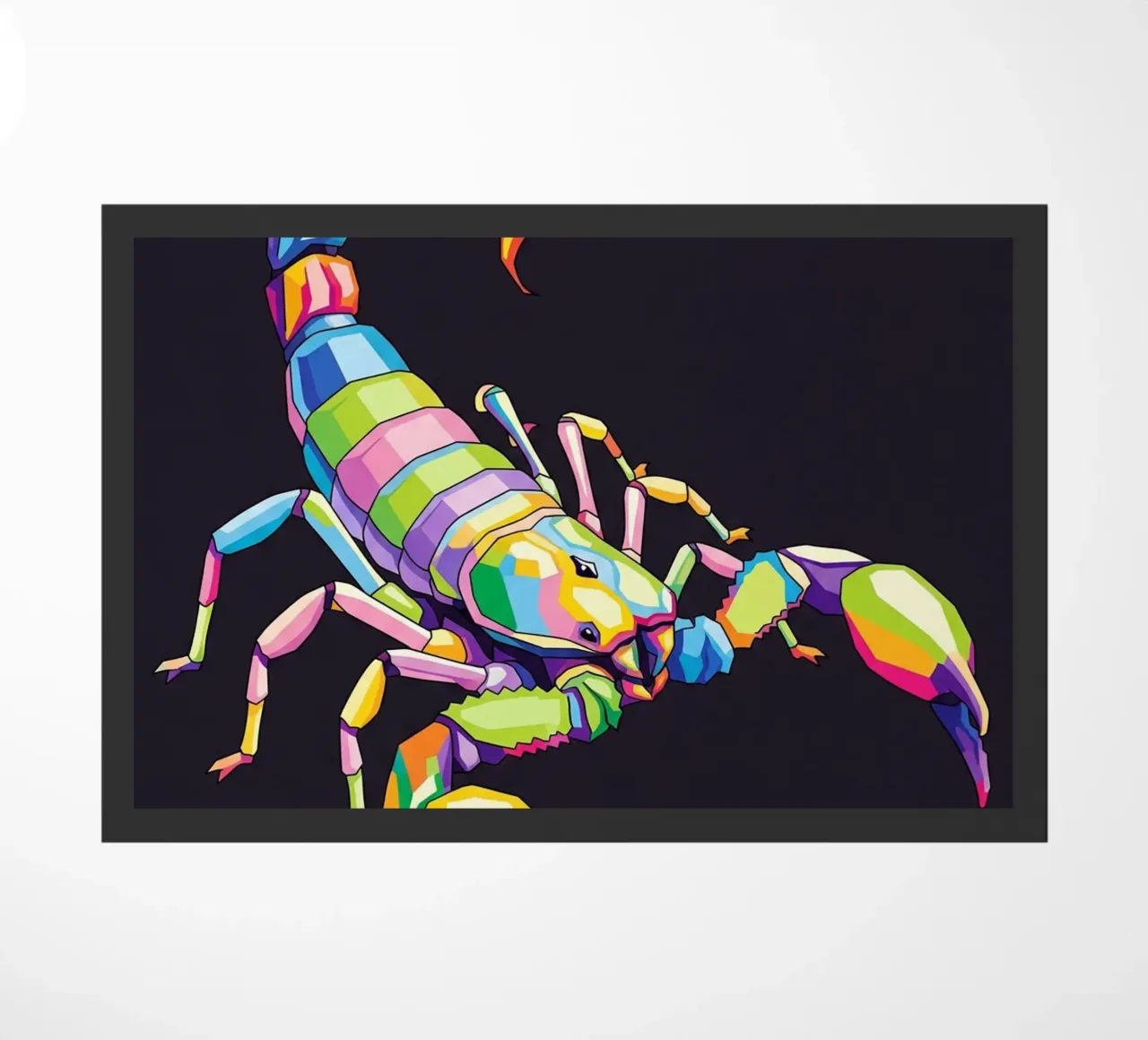 Colorato di scorpione (2) zerbino da Wild Life studio