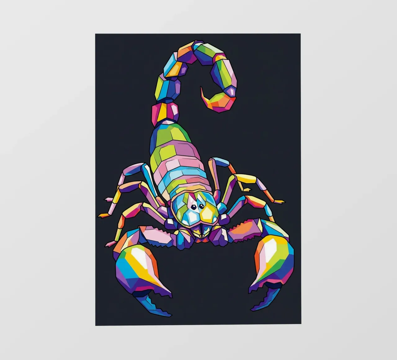 Colorato di scorpione (3) telo in pvc da Wild Life studio