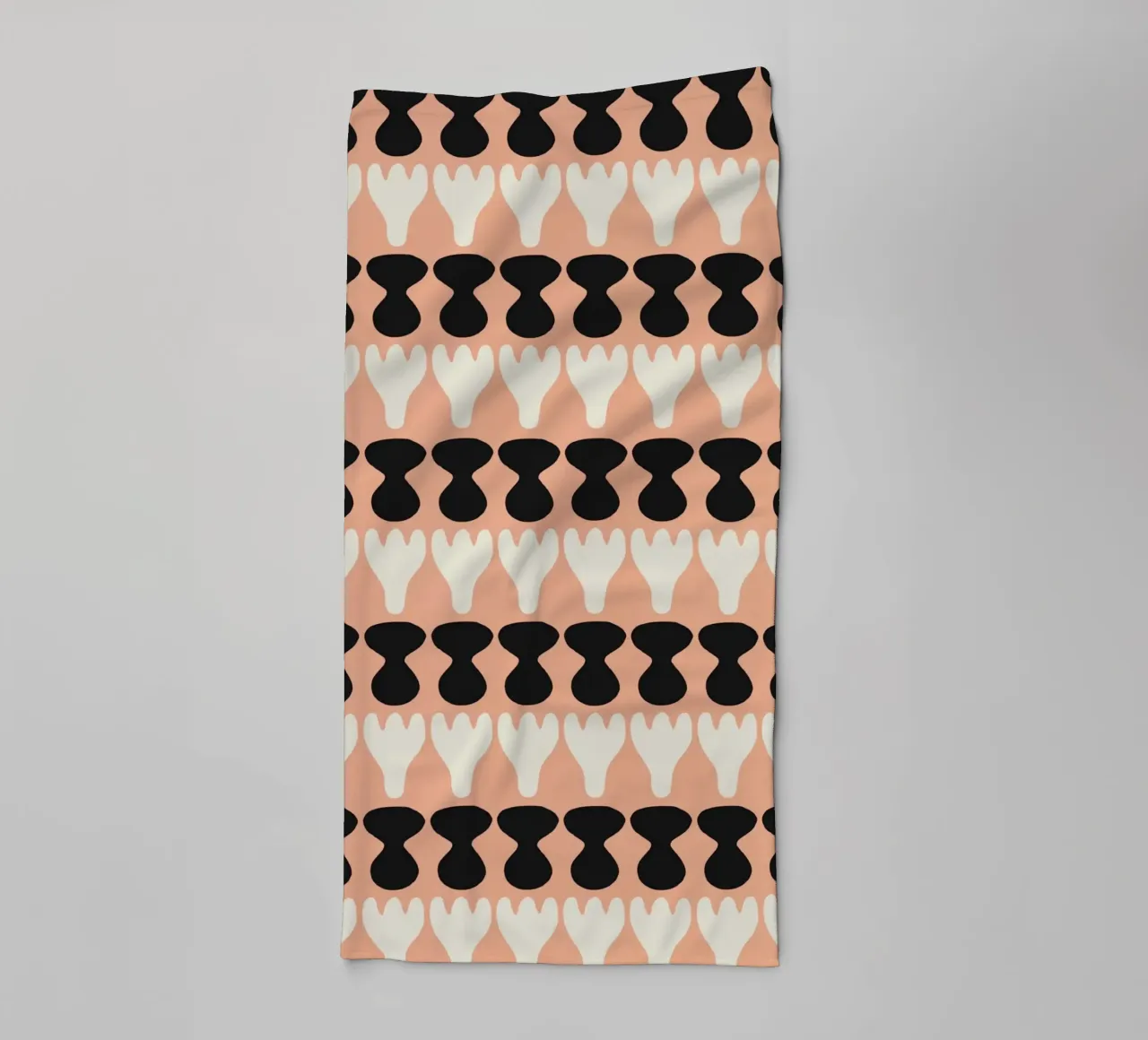 Repetitive pattern 10 towel by Little Dean