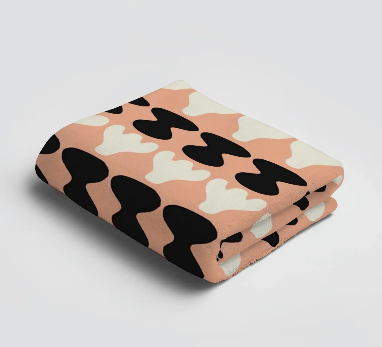 Repetitive pattern 10 towel by Little Dean