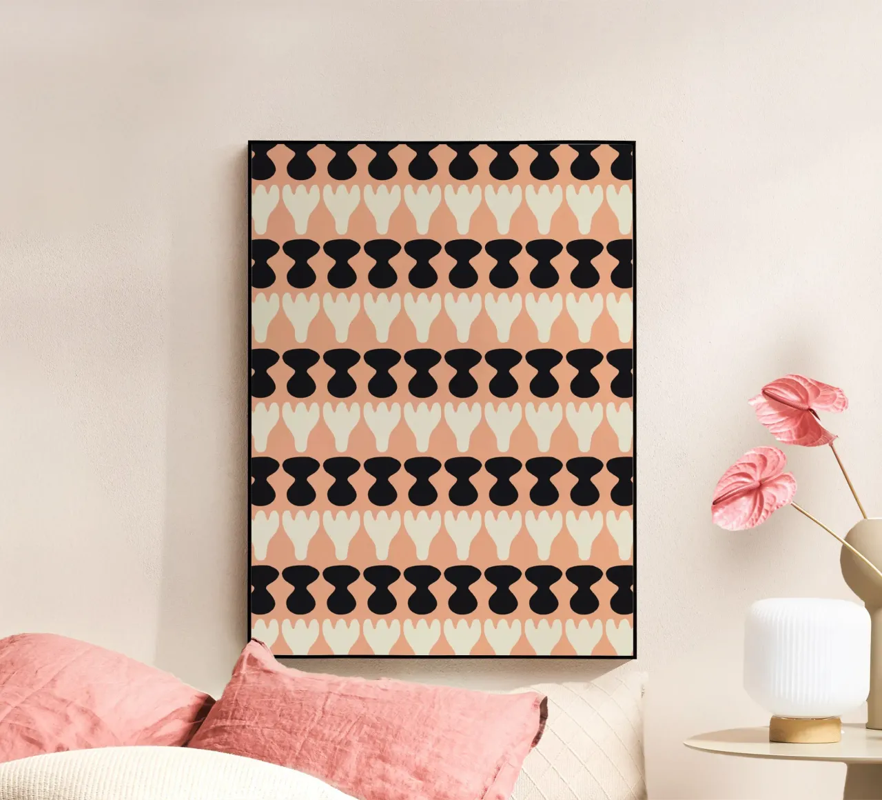 Repetitive pattern 10 acrylic glass by Little Dean