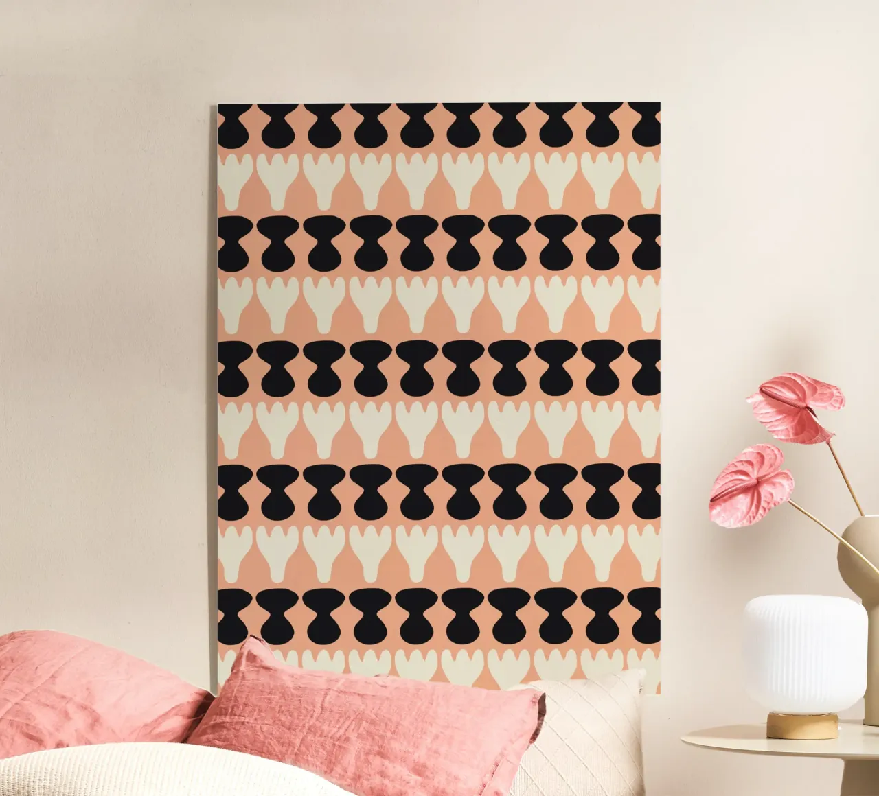 Repetitive pattern 10 acrylic glass by Little Dean