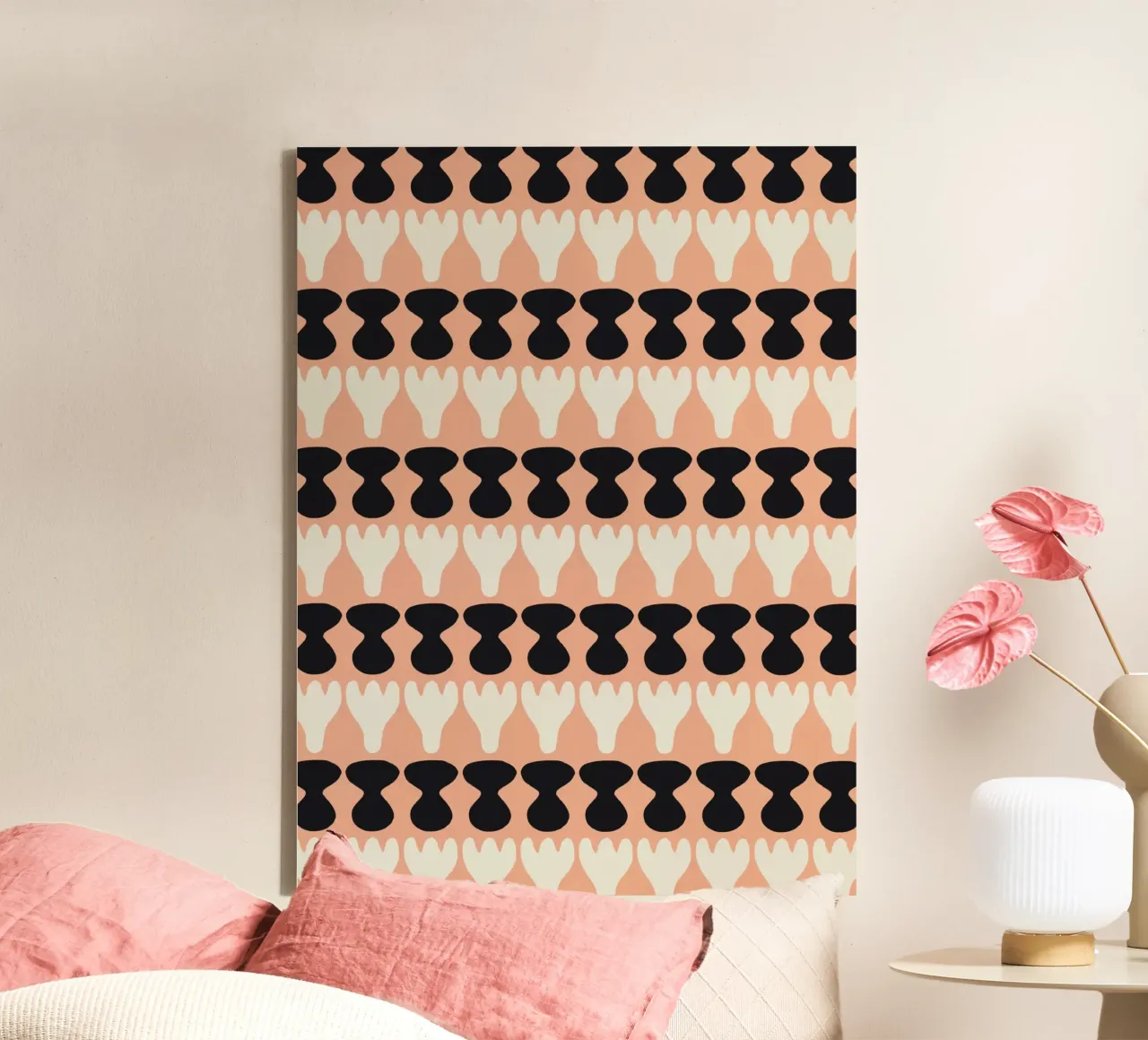 Repetitive pattern 10 canvas by Little Dean