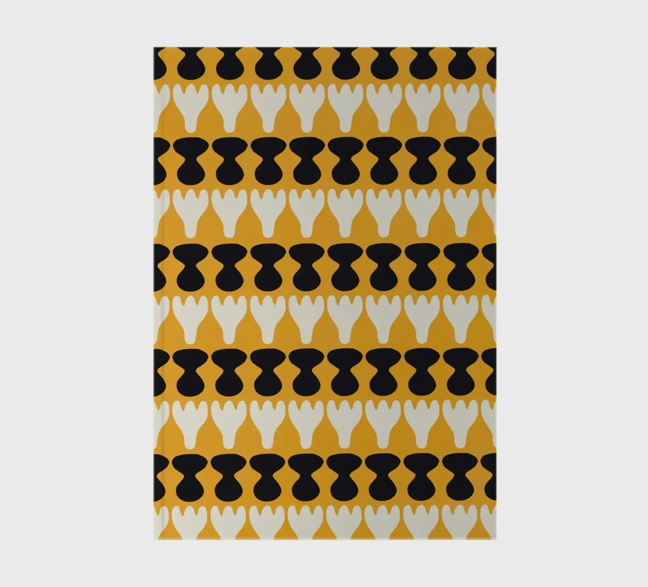 Repetitive pattern 11 notebook by Little Dean