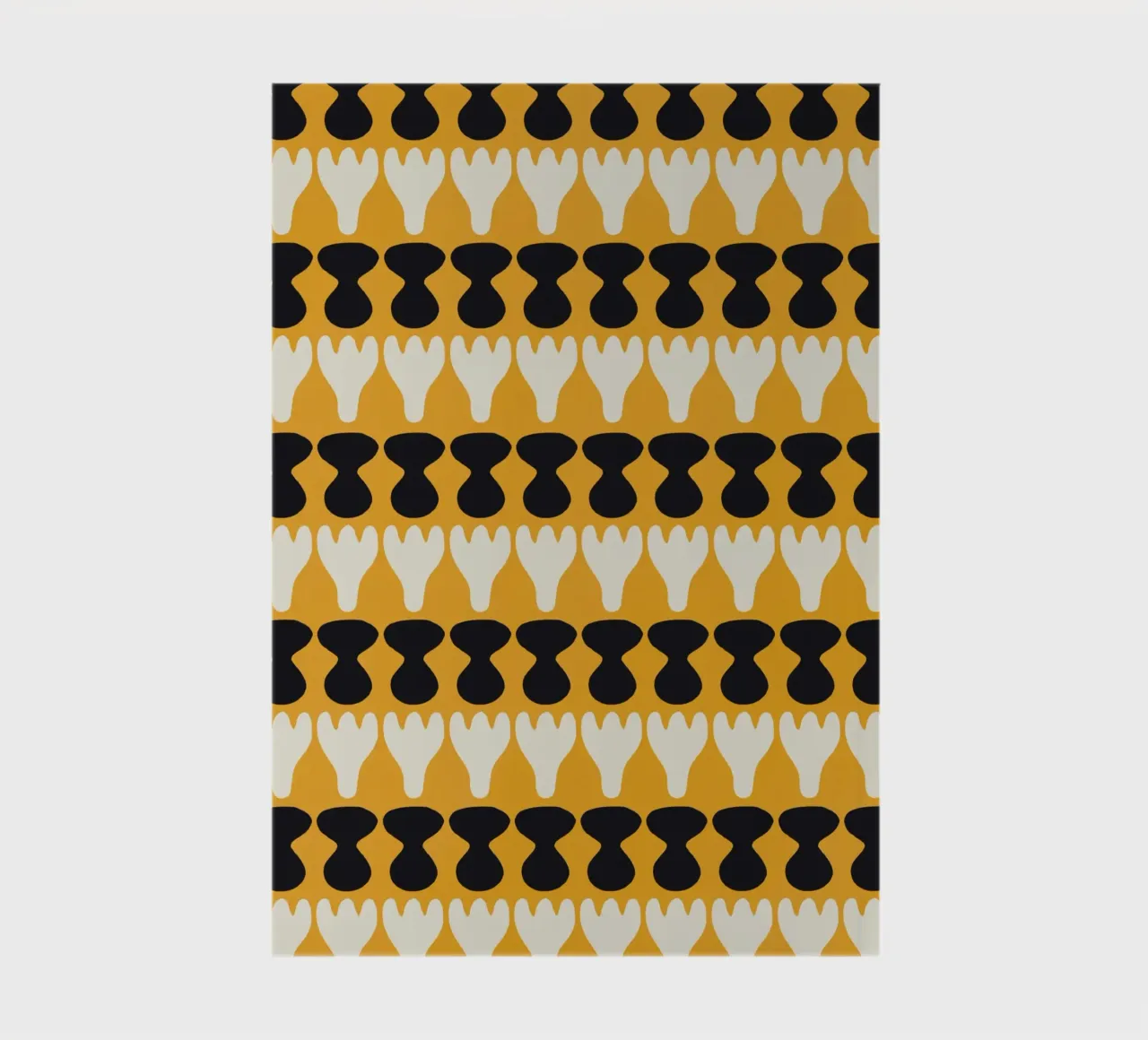 Repetitive pattern 11 notebook by Little Dean