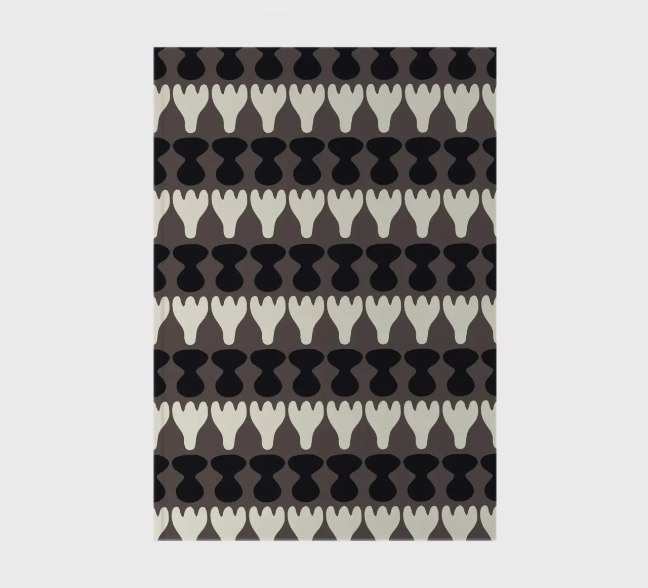 Repetitive pattern 12 notebook by Little Dean