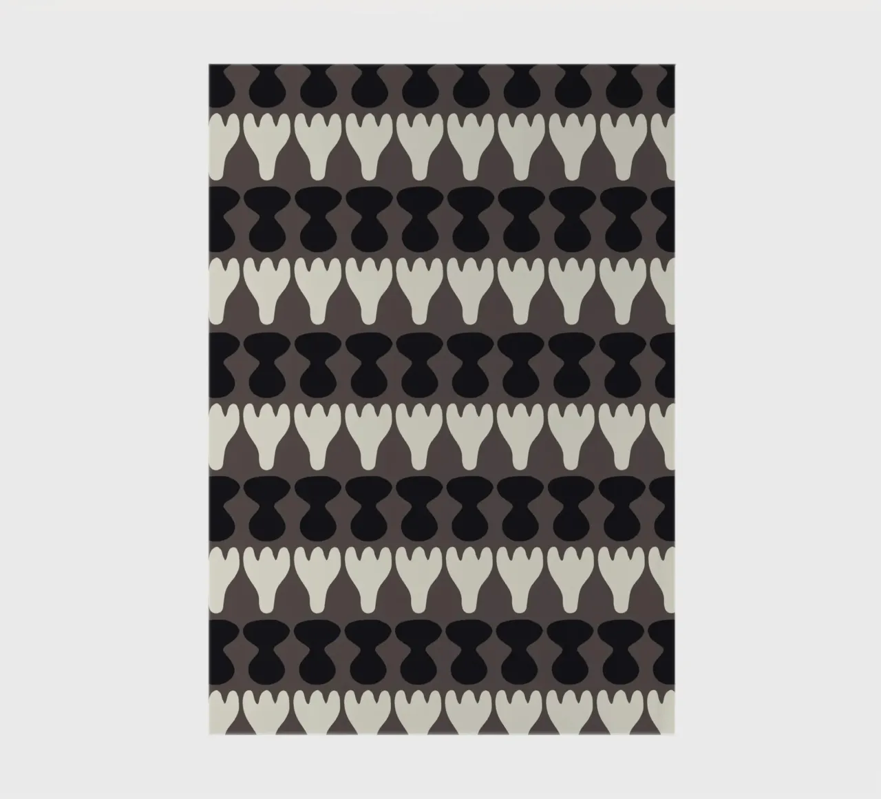 Repetitive pattern 12 notebook by Little Dean