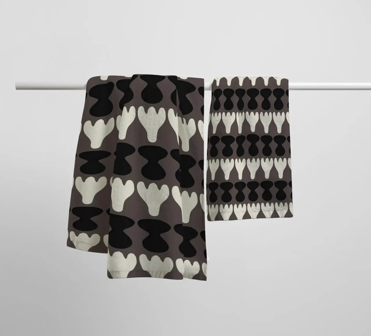 Repetitive pattern 12 towel by Little Dean