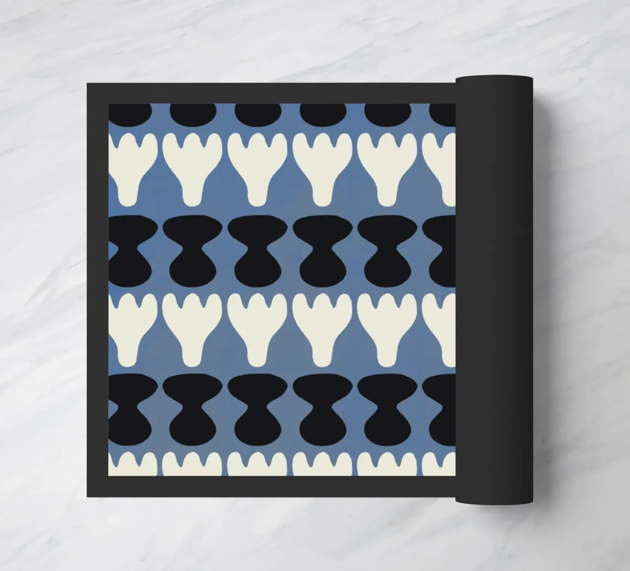Repetitive pattern 13 doormat by Little Dean