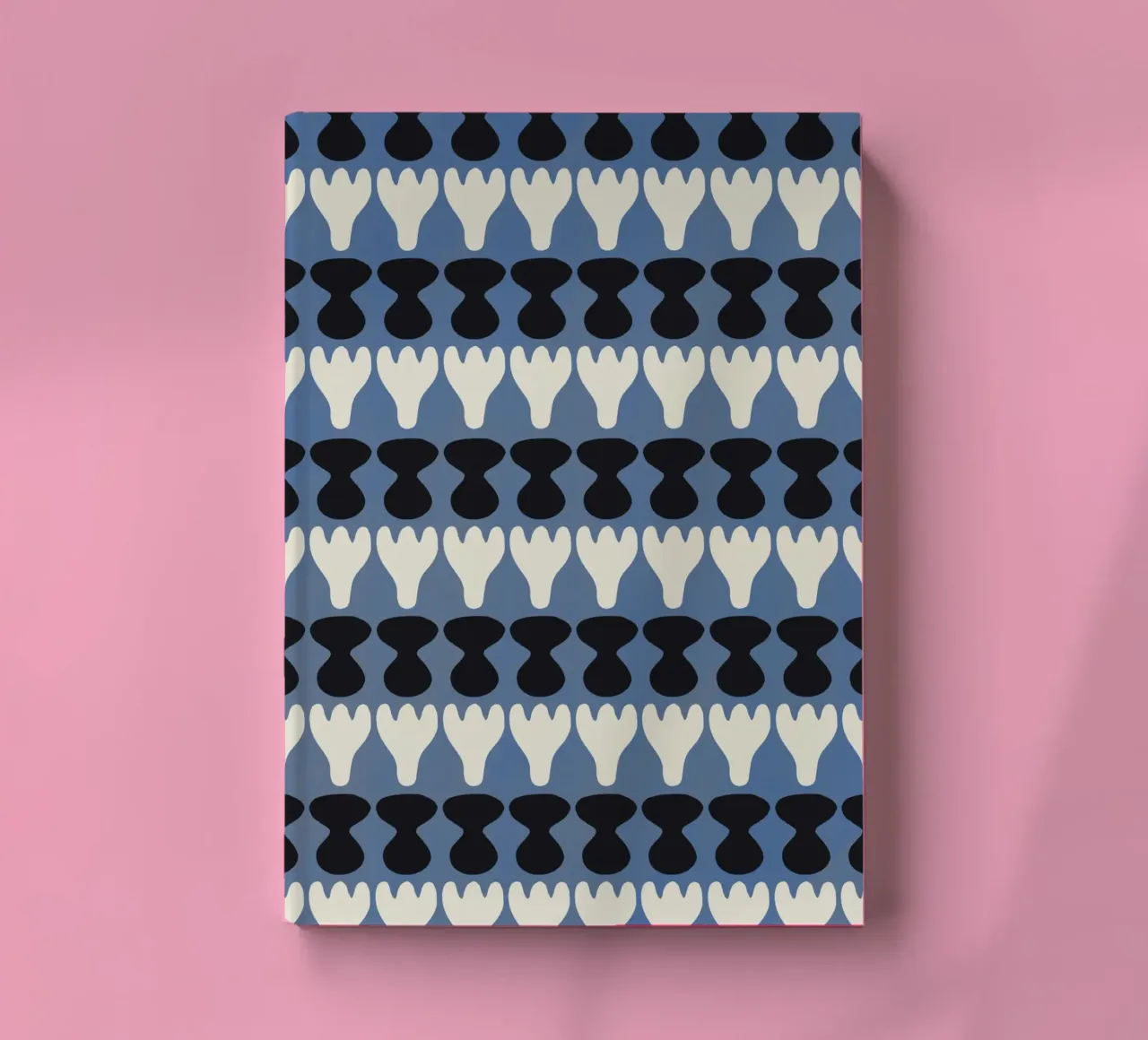 Repetitive pattern 13 notebook by Little Dean