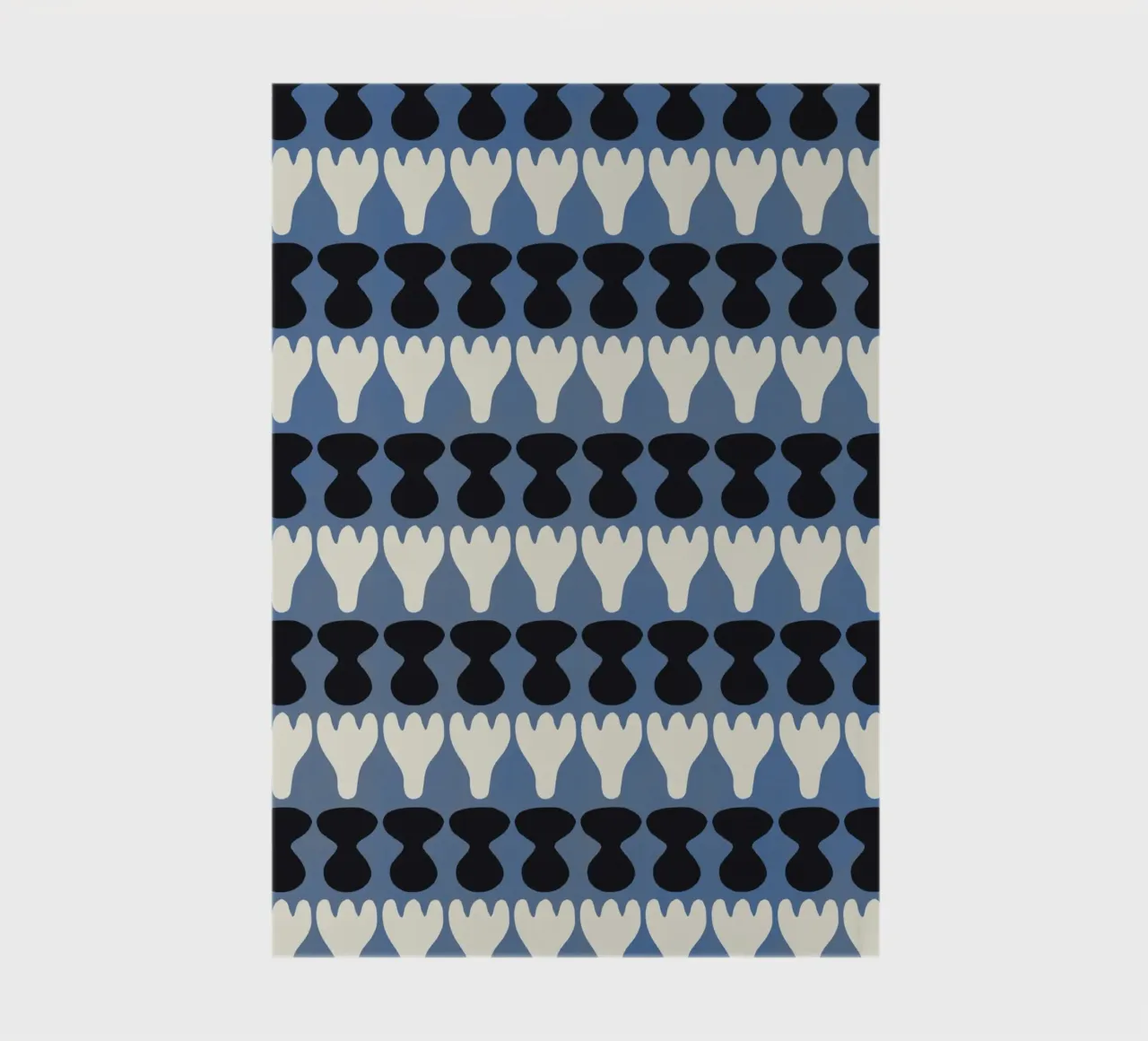 Repetitive pattern 13 notebook by Little Dean