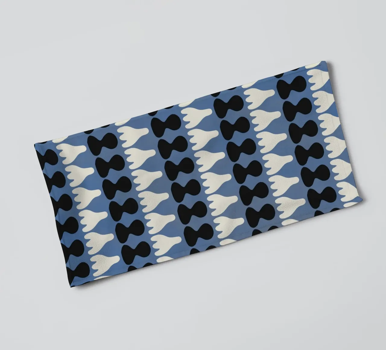 Repetitive pattern 13 towel by Little Dean