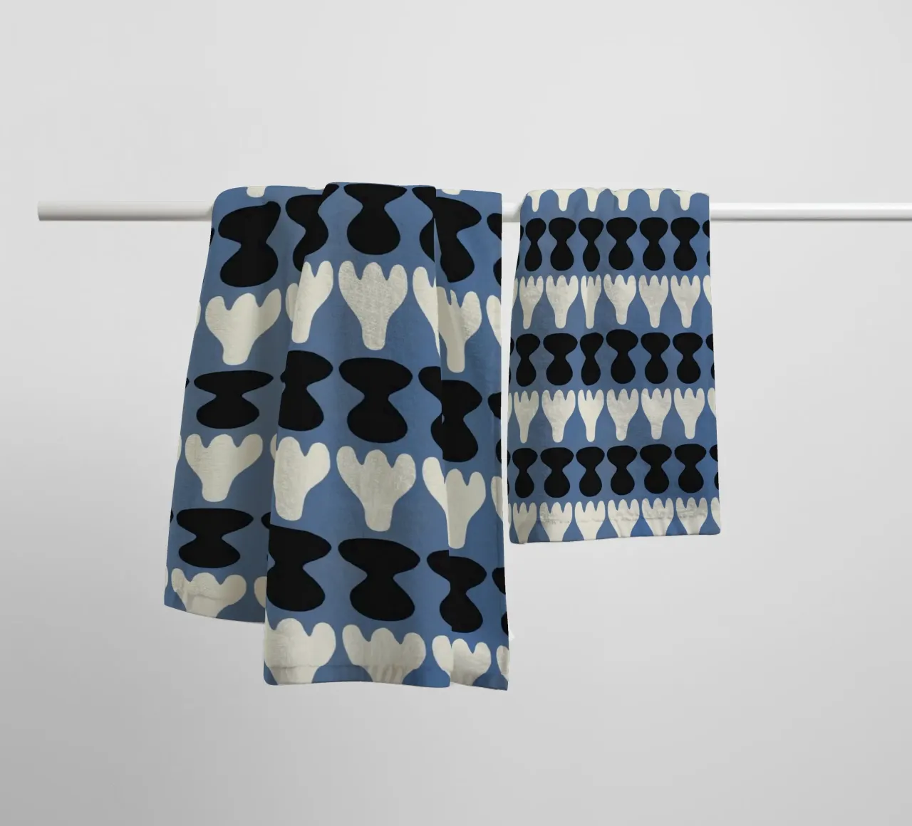 Repetitive pattern 13 towel by Little Dean